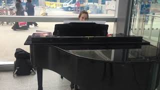 Music  The Royal London Hospital  Barts Medical student Tamara Enthoven plays the baby grand piano [upl. by Ynnad]