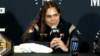 Amanda Nunes PostFight Press Conference  UFC 277 [upl. by Suicul676]