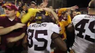 Gophers  Michigan State Kickoff Video [upl. by Norrehs]