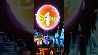 The Walt Disney Intro with Neon Lights Story waltdisneyworld [upl. by Winser]