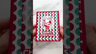 Making An EASY DIY Christmas Card In MINUTES🎅🏼 ASMR Crafting asmr asmrsounds craft [upl. by Geldens]