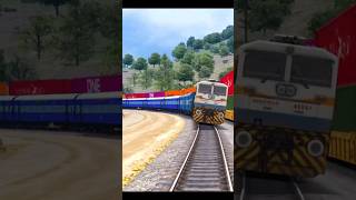 Express Train Derailed 😱 Train Overturned At Curve Tracks overspeed railway indianrailways train [upl. by Jean-Claude116]