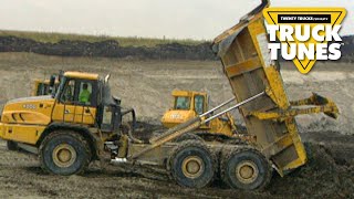 Dump Truck for Children  Truck Tunes for Kids  Twenty Trucks Channel [upl. by Jamieson931]