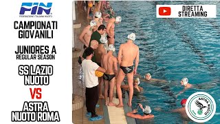 Juniores A SS Lazio Nuoto Vs Astra Nuoto Roma [upl. by Alliehs]