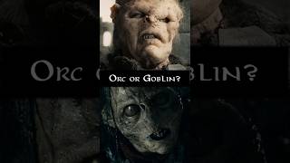 Orcs vs Goblins  Whats the Difference lordoftherings lotrlore thehobbit lotr tolkien [upl. by Imuya]