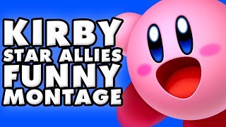 Kirby Star Allies Funny Montage [upl. by Eiuqcaj]