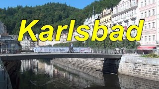 KarlsbadKarlovy Vary  weltberühmter Kurort in Tschechien  Carlsbad  Sehenswürdigkeiten [upl. by Nefets]