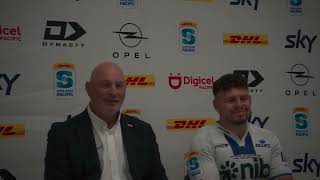 Post Match Press Conference vs Moana Pasifika Round 6 Super Rugby Pacific [upl. by Barbaresi]