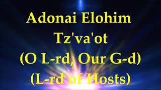 Paul Wilbur Kadosh Holy Lyrics and Translation [upl. by Nitnelav]