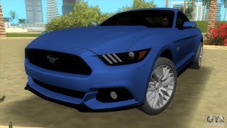 GTA VICE CITY HOW TO INSTALL FORD MUSTANG GT MOD 100 WORKING [upl. by Yekciv]