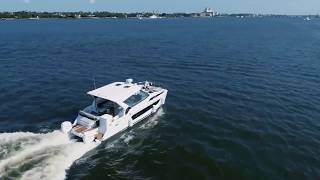 Experience the Aquila 36 Power Catamaran [upl. by Marabelle95]