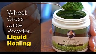 Wheatgrass Juice Powder Nature’s Ultimate Healer – Dr Berg [upl. by Harim]