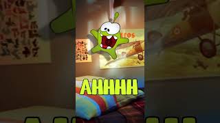 Om Nom a peur du fantôme dHalloween shortsfeed shorts youtubeshorts omnom cuttherope [upl. by Aloise]