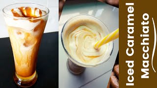 Iced Caramel Macchiato recipe [upl. by Llenol]