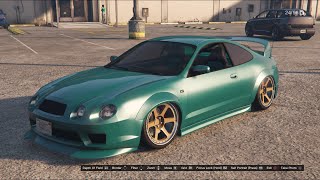 GTA 5 ONLINE LS TUNERS  KARIN CALICO GTF STREET BUILD [upl. by Ahsla994]