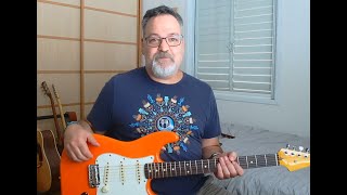 Check out and hear this stratocaster I assembled with tonerider pickups [upl. by Haeluj]