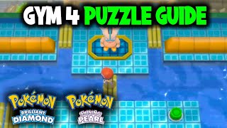 PASTORIA CITY GYM PUZZLE GUIDE ON POKEMON BRILLIANT DIAMOND AND SHINING PEARL [upl. by Paulita]