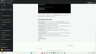 Debugging multi threaded Python with Wing IDE [upl. by Aerdnaxela]