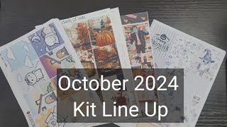 October 2024 Kit Line Up [upl. by Burrows]