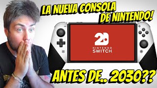 PRIMICIA Nintendo CONFIRMA SU PRÓXIMA CONSOLA y saldrá antes de 2030 Así creo que será [upl. by Ikik288]