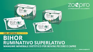 ZooPiro  Bihor ®  Ruminativo superlativo per bovini pecore e capre [upl. by Joelle]