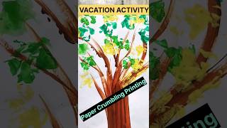 paper artpaper crumbling printingkidsactivities summervacation shortsfeed ytshorts viral [upl. by Mlohsihc573]