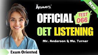 OET Listening Sample for Nurses and Doctors  26112024 oet oetexam oetnursing oetlisteningtest [upl. by Afas]