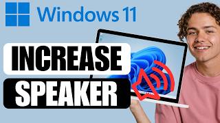 How to Increase Speaker Volume in Windows 11 Laptop [upl. by Lema828]