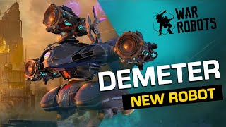 War Robots Demeter The Guardian 🛡  NEW ROBOT Overview [upl. by Jeffries]