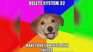 What Happens If You Delete System32 [upl. by Joya]