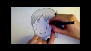 Comment Dessiner des Yeux Manga  3 Styles différents Tutoriel [upl. by Tneciv508]