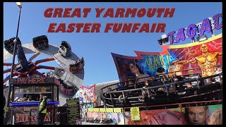 Great Yarmouth Easter Funfair 2022 [upl. by Harilda]