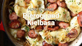 Pierogi and Kielbasa Skillet Recipe [upl. by Audrye205]