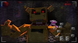 Minecraft FNAF Golden Freddys Jumpscare Minecraft Roleplay [upl. by Sajet]