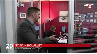 Sylvain Nouallet Président dORPI Paris au JT de 20h de France 2 du mardi 14 février 2017 [upl. by Calypso707]