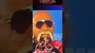 Hulk Hogan steals quotSuperstar Billy Grahamsquot style and mix work hulkhogan superstargraham [upl. by Aizan]