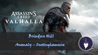 Assassins Creed Valhalla Briudun Hill Animus Anomaly Snotinghamscire [upl. by Annetta]