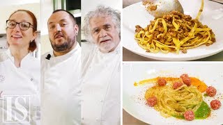 Ragù alla bolognese 2 ricette di Aurora Mazzucchelli Gianni DAmato e Dario Picchiotti [upl. by Aneleh]