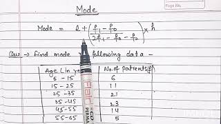 How to find mode [upl. by Applegate833]