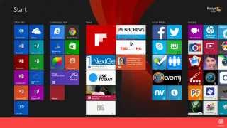 Windows 81 Start Screen Tile Organizing Tutorial [upl. by Steinke739]