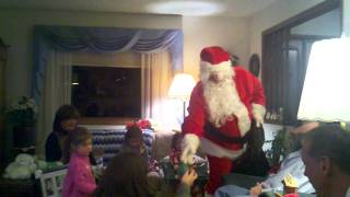 Santa Visits Herring Family Christmas 2010 [upl. by Sykes206]