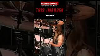 Tris Imboden DRUM SOLO 2  trisimboden luisconte drummerworld [upl. by Fowle]