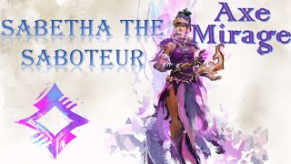 Guild Wars 2  Axe Mirage  Wing 1 Sabetha The Saboteur [upl. by Harold]