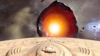 Pilot Enterprise 1701 D in Planet Killers Maw amp Destroyed Borg Star Trek Bridge Crew  Red Squad [upl. by Iraj]