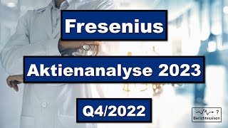 Fresenius Aktie Analyse 2023 Berichtssaison Aktienanalyse [upl. by Ahsar]