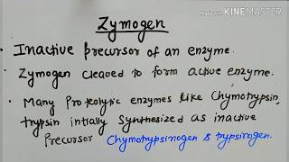 Csir net life science zymogen [upl. by Nil]