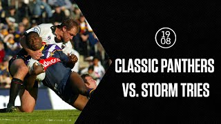 Penrith Panthers vs Melbourne Storm  Classic Tries  NRL Throwback [upl. by Tran]