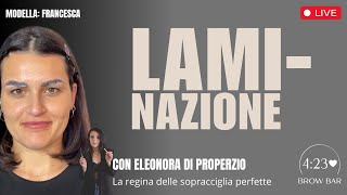 Con Francesca  Live Laminazione [upl. by Fiorenze]