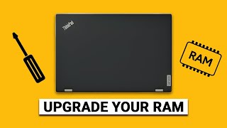 How to Upgrade RAM on Lenovo ThinkPad T470s and T480s Laptops  StepbyStep Guide [upl. by Lowrie]