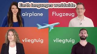 English vs German vs Dutch vs Afrikaans  west Germanic language comparison [upl. by Valina280]